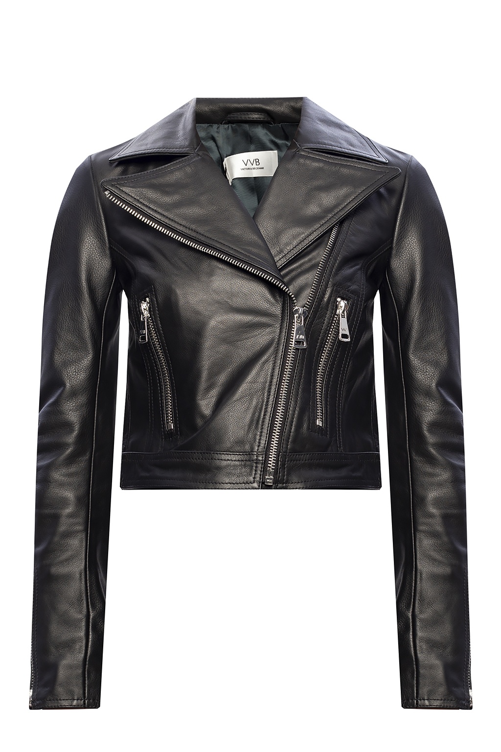 Junya Watanabe MAN Da Michele print T-shirt Leather jacket